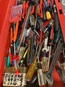 Tray of miscellaneous tools- see all photos