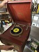 Vintage Tele-Tone Record player with record