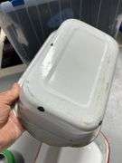 Too old of enamel pans