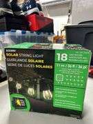Sun force, solar string light 18 LED bulbs