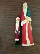 Crate of Christmas decor