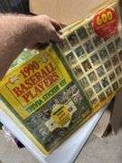 1990 baseball players, trivia sticker kit ￼