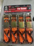 Kentucky industrial tools, 15 foot ratchet tie-downs (4)