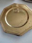 6 brass plates