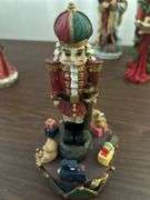 Crate of Christmas decor