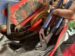 Craftsman tool bag, full of miscellaneous tools
