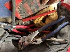 Craftsman tool bag, full of miscellaneous tools