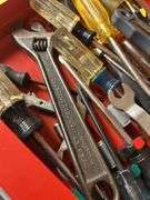 Tray of miscellaneous tools- see all photos