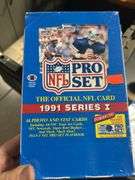 NFL pro 1991 series 1 sealed box ￼