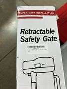 Retractable safety gate -tested all parts to install - instructions included -brand new