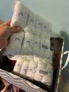 Large tub and bags of yard and crafting items