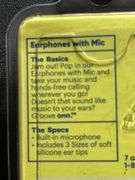 Earphones with mic ( 2 sets)