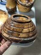 Beautiful Live edge handmade pieces -bowls-candle stand