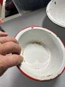 Old porcelain pans