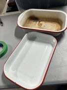 Too old of enamel pans
