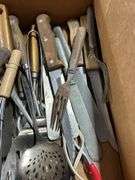 Nice, lot of flatware & kitchen utensils