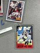 Nice five card football card lot