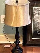 Religious picture and beautiful lamp