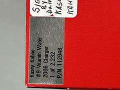 Motorsports authentic 1/24 scale signed by the driver and also the car owner Kasey Kahne & Ray Abrah