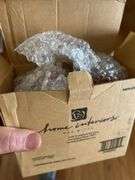 Crate lot of Christmas decor
