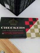 Vintage checker game