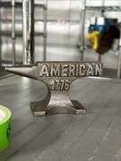 American 1776 in God we trust midsize cast-iron anvil ￼