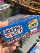 NFL pro 1991 series 1 sealed box ￼