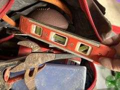Craftsman tool bag, full of miscellaneous tools