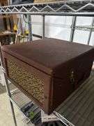 Vintage Tele-Tone Record player with record