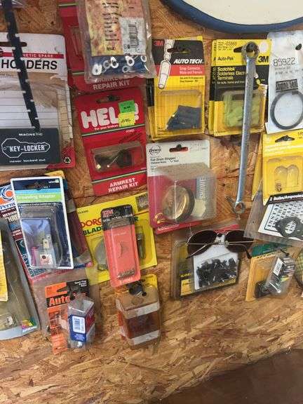 Box lot of new unopened items -see all photos
