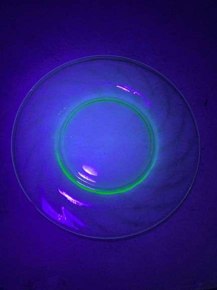 Uranium Salad plate