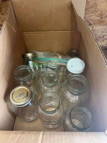 Box of canning jars