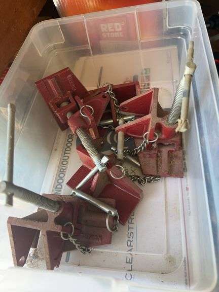 Vintage Pair Of Rededa Sash Clamp Heads
