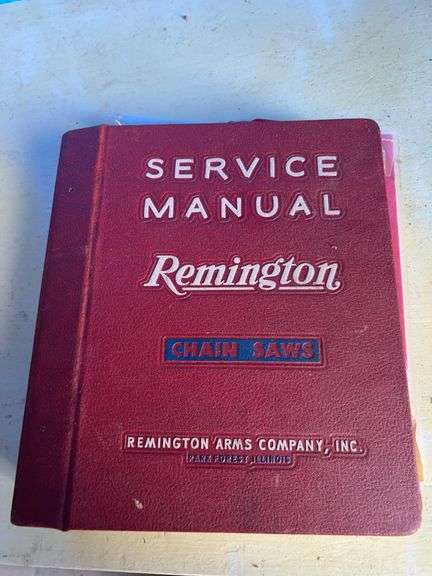Unusual Remington Chainsaw catalogue