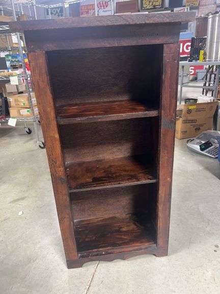 Handmade bookcase made by Mr Gordon longtime furniture maker in Pulaski TN