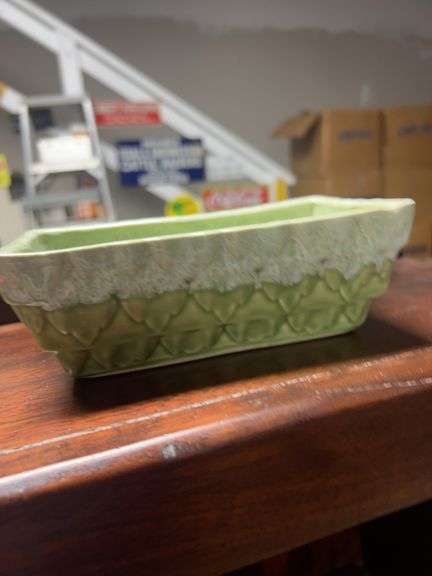 Rare Cookson #106 Green drip planter