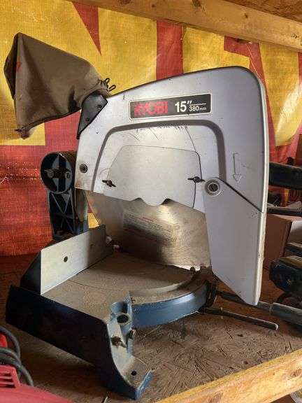 Ryobi 15 inch miter saw