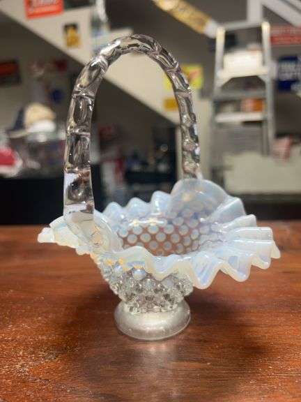 Fenton Hobnail Opalescent Glass