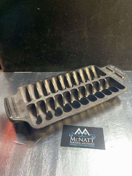 Look it up! Heavy Cast iron Shrimp Grill Pan - Outset