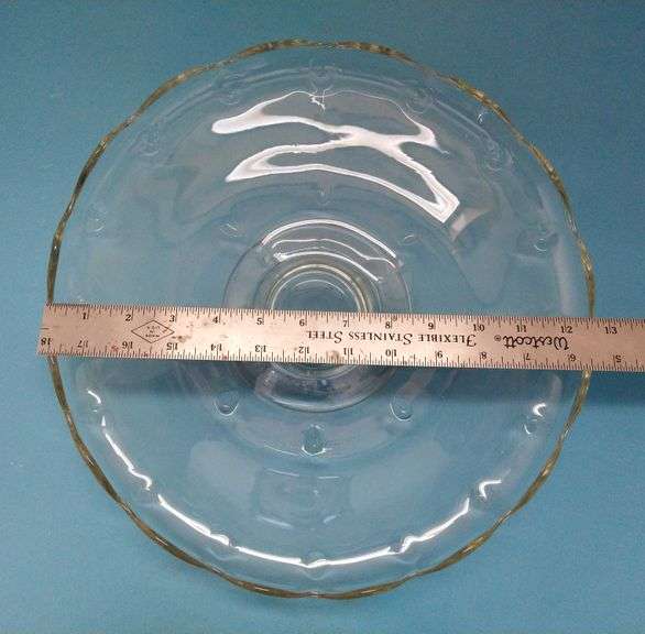 12.5" PRINCESS HOUSE CAKE PLATTER WITH 11" DOMED COVER