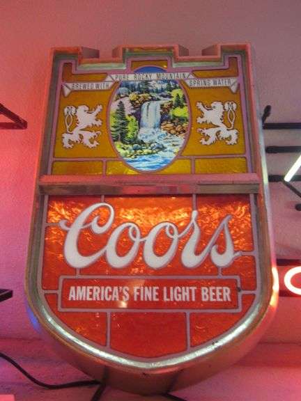 COORS SIGN 18" X 13"