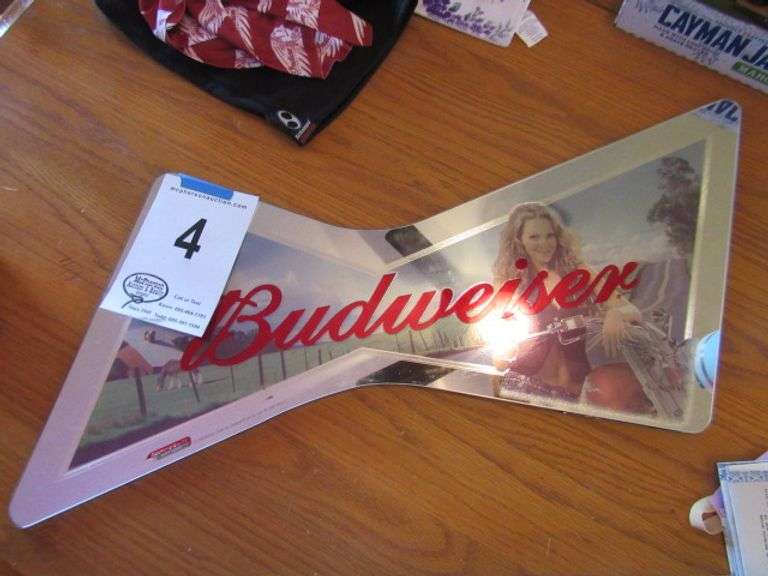 BUDWEISER MIRROR 32"