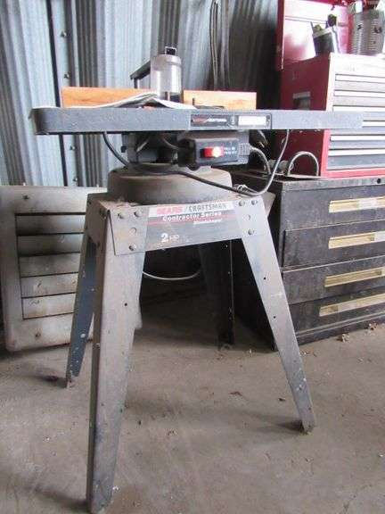 SEARS CRAFTSMAN CONTRACTOR SERIES WOOD SHAPER 2HP