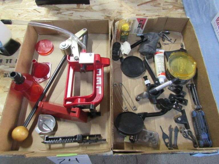 2 BOXES OF RELOADING SUPPLIES
