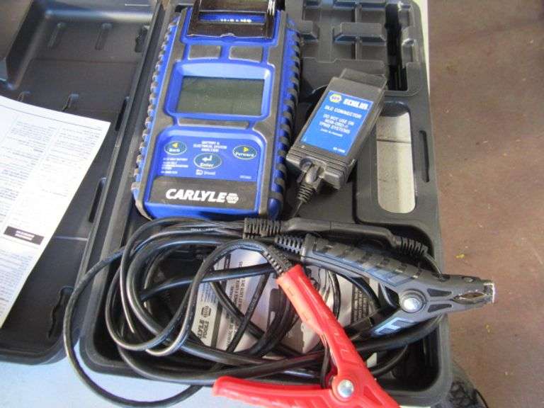 NAPA BATTERY AND ELECTRICAL SYSTEM ANALYZER WITH PRINT AND DLC