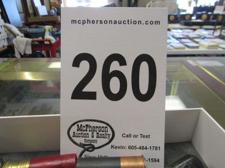 SHOTGUN SHELLS McPherson Auction & Realty