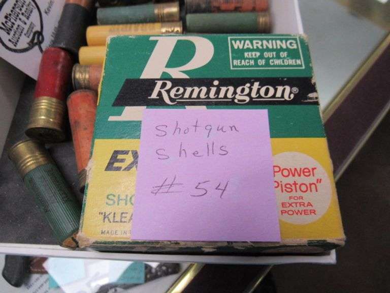 SHOTGUN SHELLS McPherson Auction & Realty