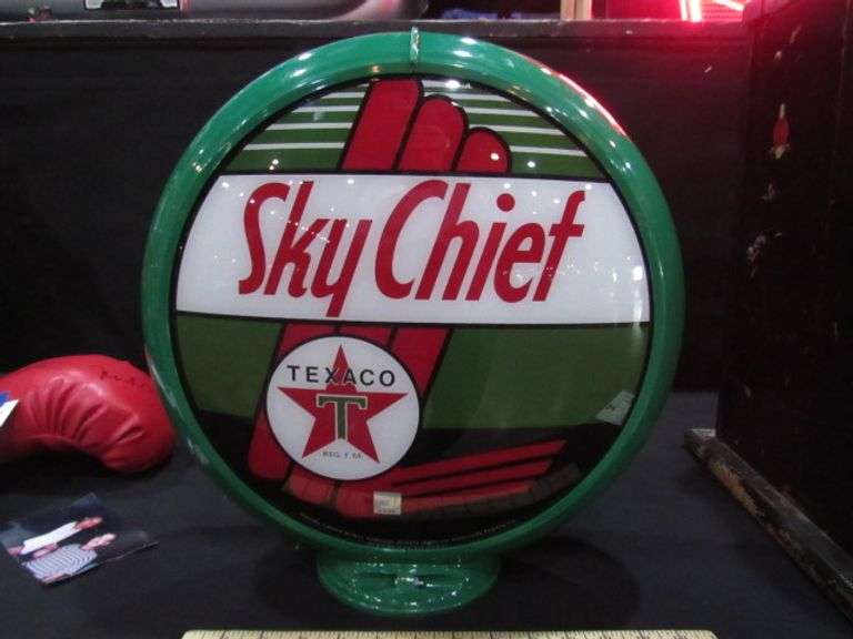 SKY CHIEF PUMP TOPPER REPRODUCTION 16" DIAMETER