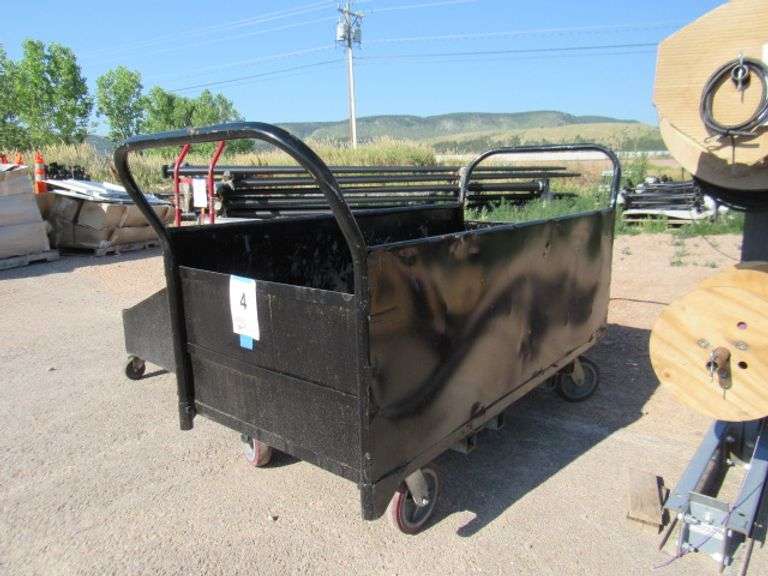 5'X30"X20" ROLLING SHOP CART WITH HANDLES ON BOTH ENDS