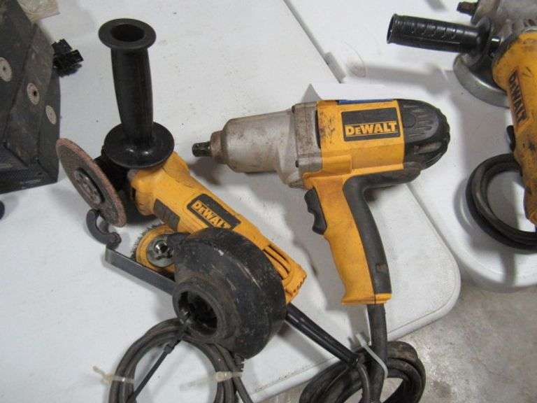 DEWALT IMPACT & SIDE GIRNDER CORDED POWER TOOLS